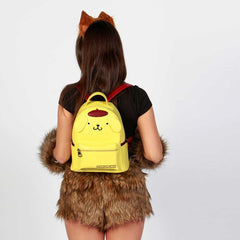 Hello Kitty Pompompurin Face-Sac à dos Heady, Écru