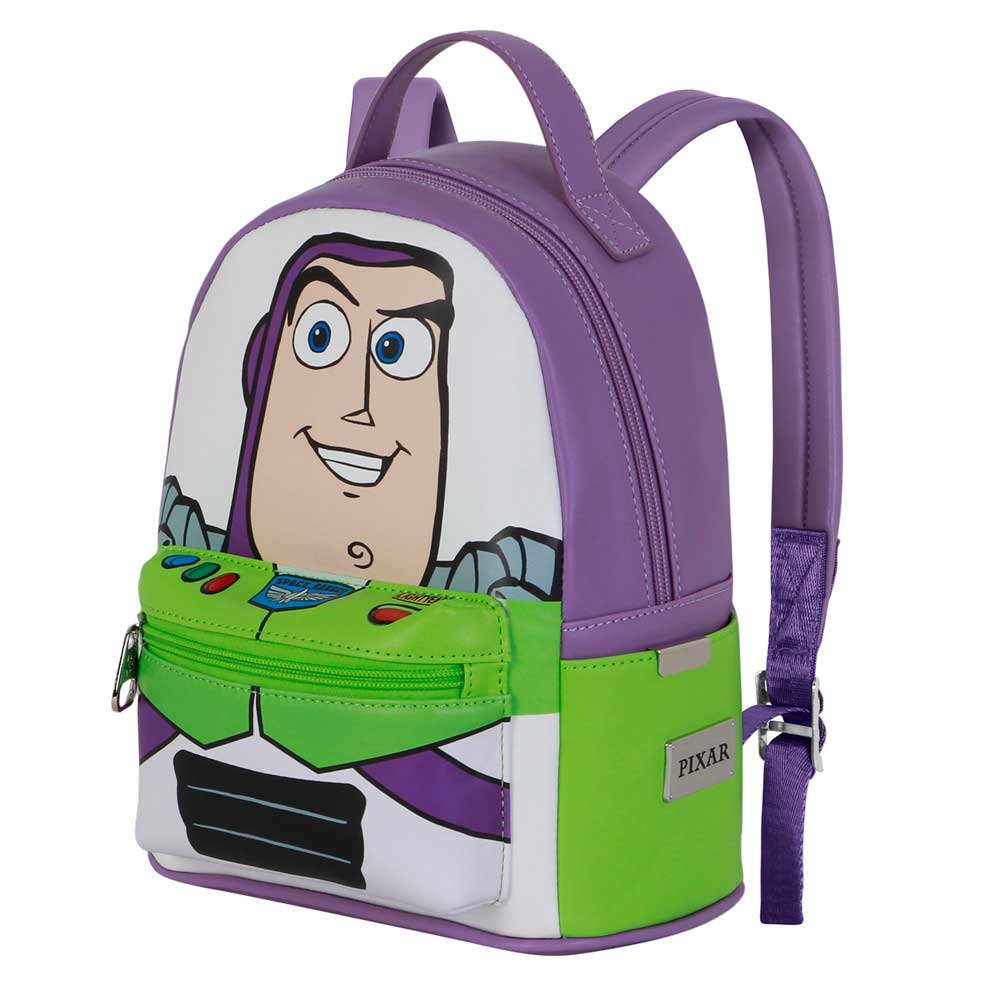Disney Toy Story Buzz-Zainetto Heady Piccolo Premium, Bianco