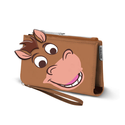 Disney Toy Story Bullseye-Billetero Slim, Marrón