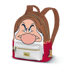 Disney Siete Enanitos Grumpy-Mochila Heady, Marrón