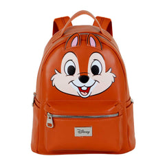 Disney Chip e Chop Face-Mochila Heady, Castanho