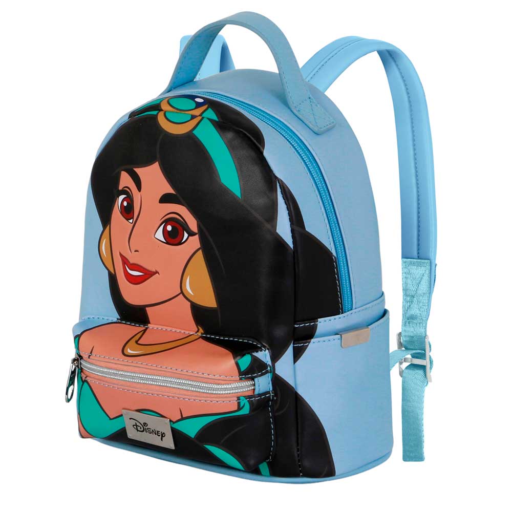 Disney Princess Jasmine-Small Heady Premium backpack, Turquoise
