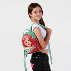 Disney Princess Ariel-Small Heady Premium backpack, Green