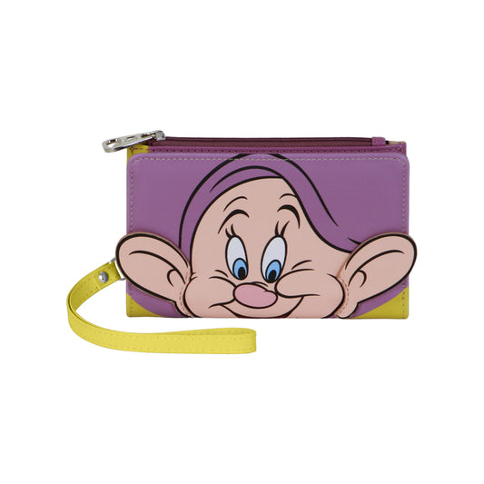 Disney Seven Dwarfs Dopey-Slim wallet, Purple