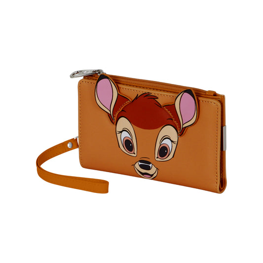 Disney Bambi Face-Portefeuille slim, Brun