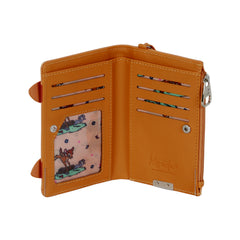 Disney Bambi Face Schlanke Geldbörse, Braun
