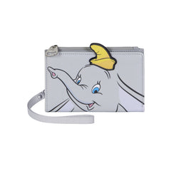 Disney Dumbo Face-Portafoglio slim, Blu
