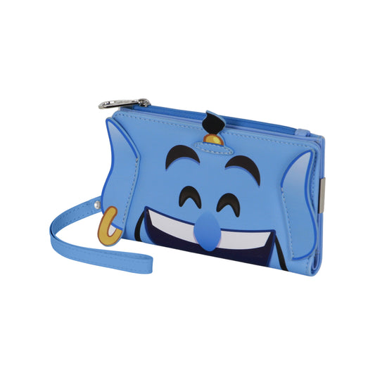 Disney Génie Face-Portefeuille slim, Bleu