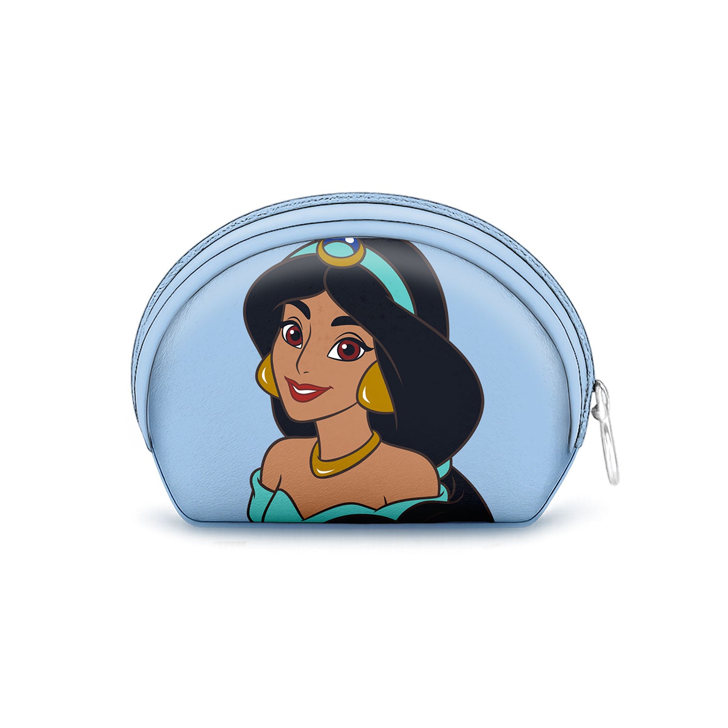 Disney Princesas Jasmine-Monedero Oval Casual, Turquesa