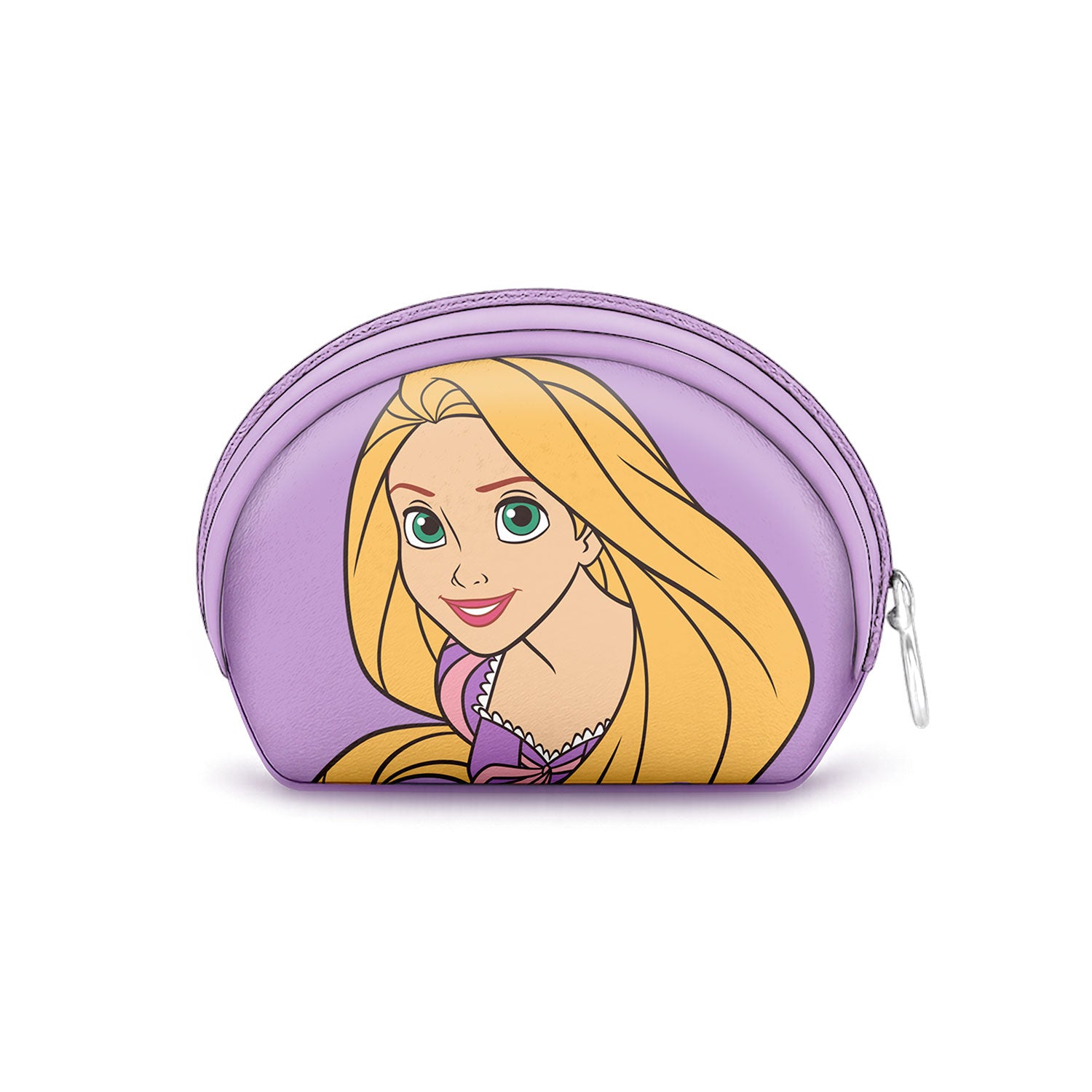 Disney Princesas Rapunzel-Monedero Oval Casual, Malva
