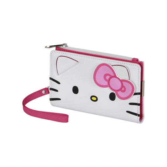 Hello Kitty Face - Portfel Slim, Biały