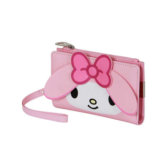 Hello Kitty My Melody Face - Portfel Slim, Różowy