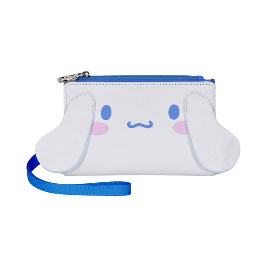 Hello Kitty Cinnamoroll Face-Carteira Slim, Branco