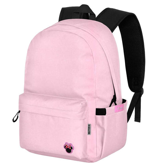 Disney Minnie Mouse Morandi-Block Backpack, Pink