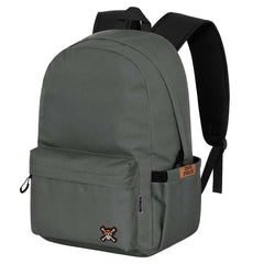 One Piece Morandi-Block Backpack, Grey