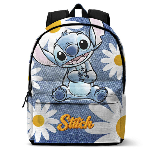 Disney Lilo y Stitch Daisies-Mochila HS FAN 3.0, Azul