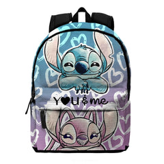 Disney Lilo y Stitch You & Me-Mochila HS FAN 3.0, Azul