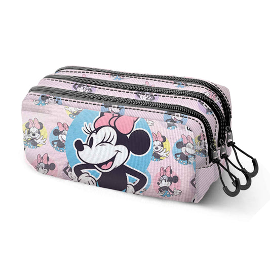 Disney Minnie Mouse Be More-Estuche Portatodo Trick FAN 2.2, Rosa