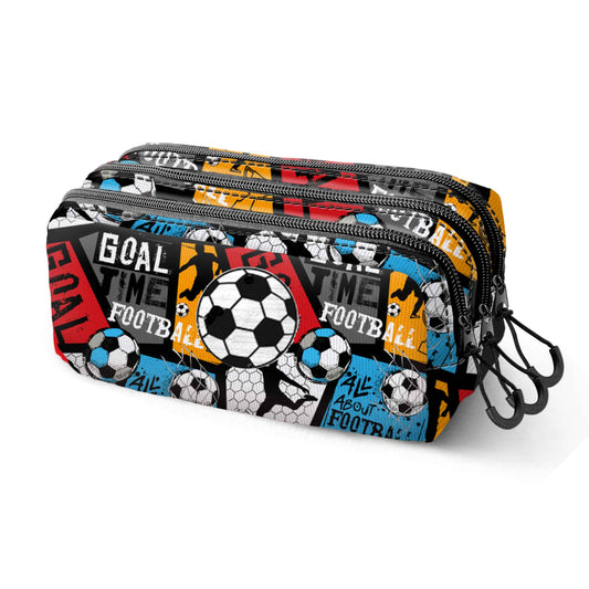 PRO-DG Football-Estuche Portatodo Trick FAN 2.2, Negro