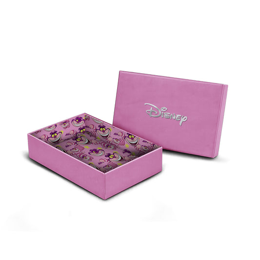 Disney Chat du Cheshire Smile-Portefeuille slim, Rose