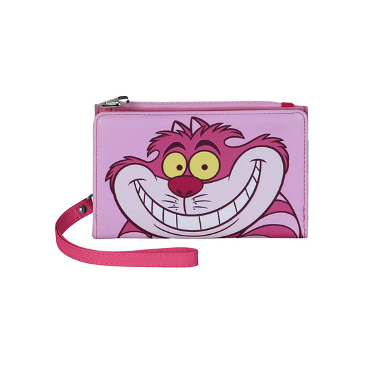 Disney Cheshire Cat Smile-Slim wallet, Pink