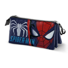 Marvel Spiderman Gaze-Estuche Portatodo Triple, Azul