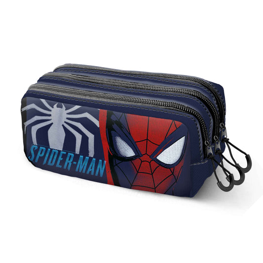 Marvel Spiderman Gaze-Estuche Portatodo Trick FAN 2.2, Azul