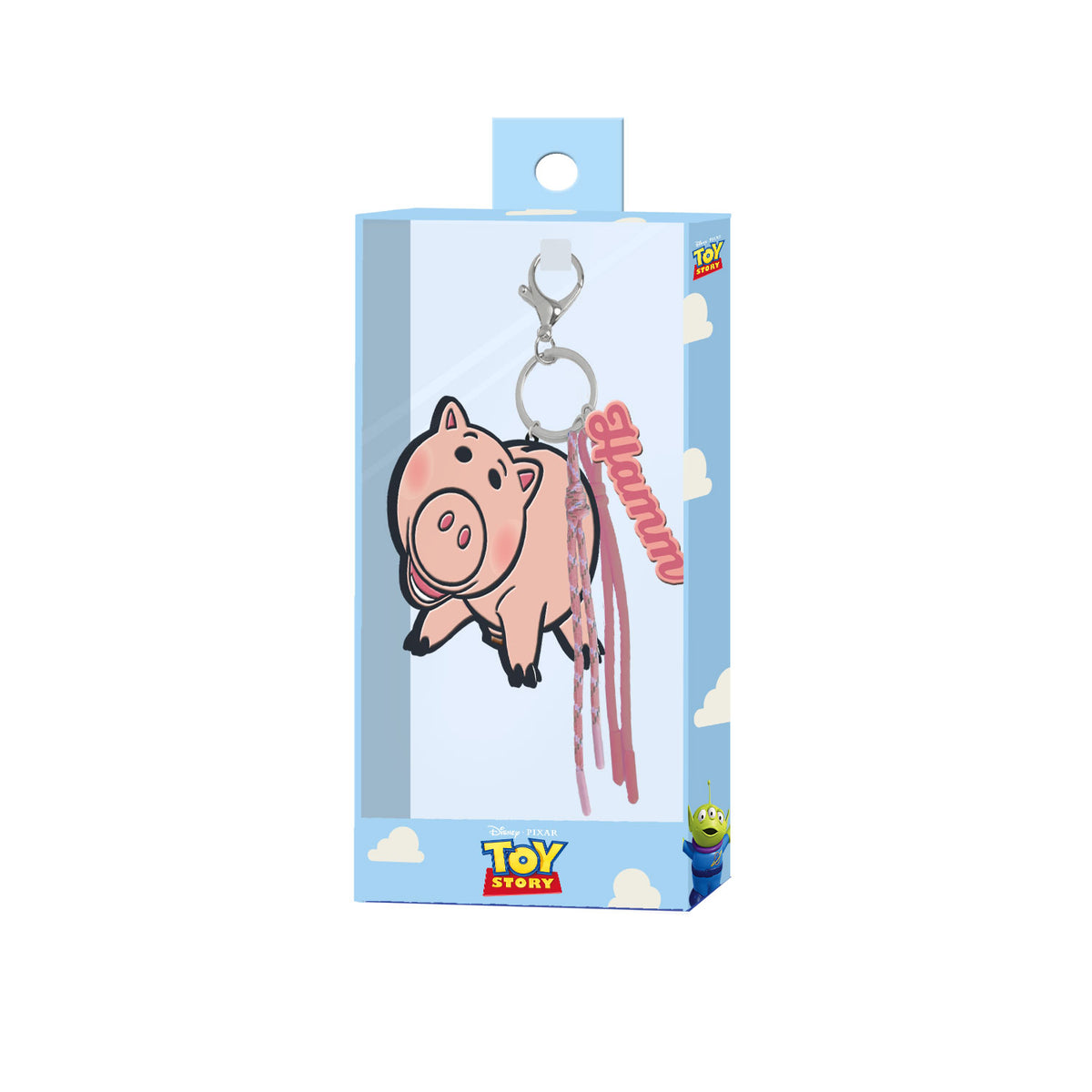 Disney Toy Story Hamm-Llavero Charm, Rosa