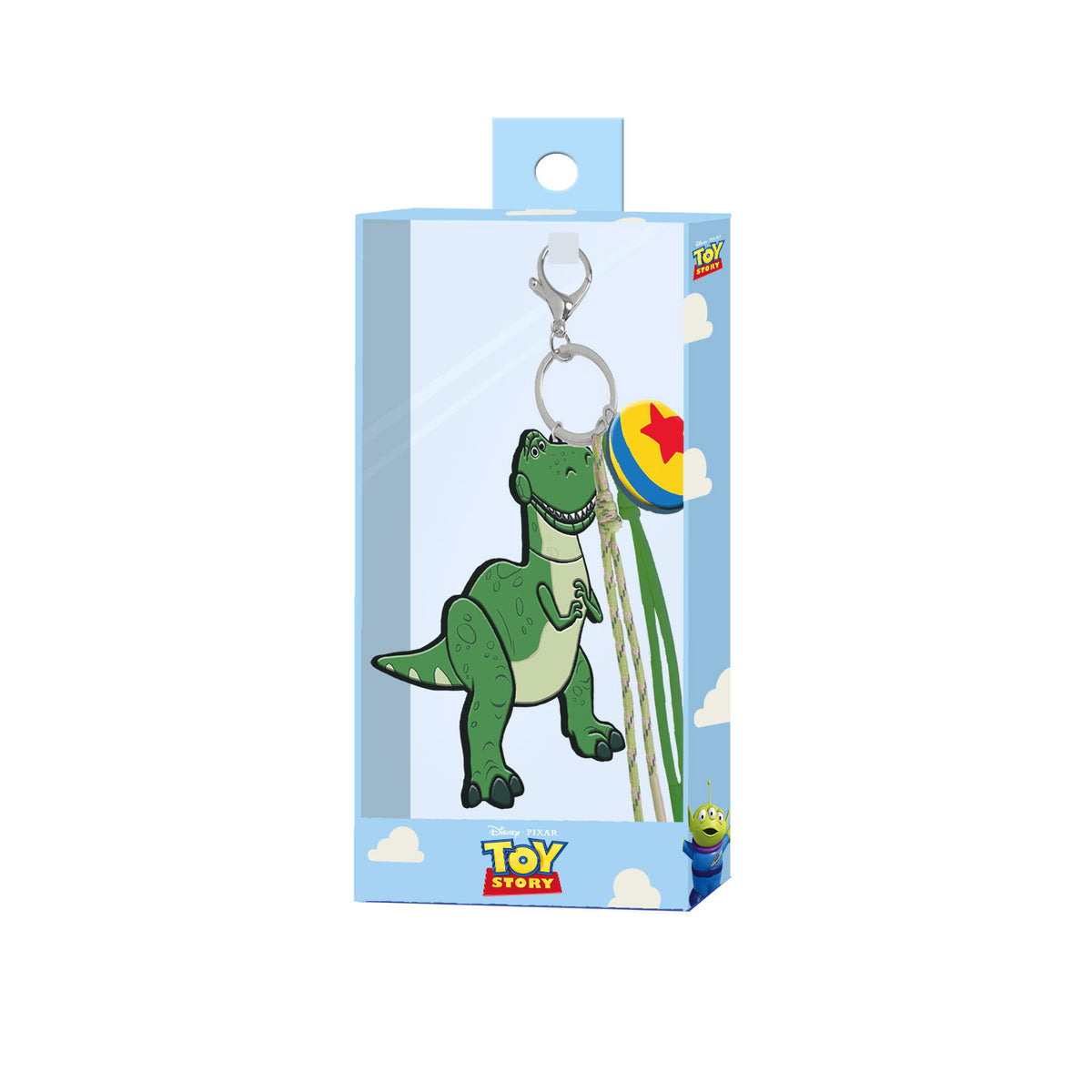 Disney Toy Story Rex-Llavero Charm, Verde