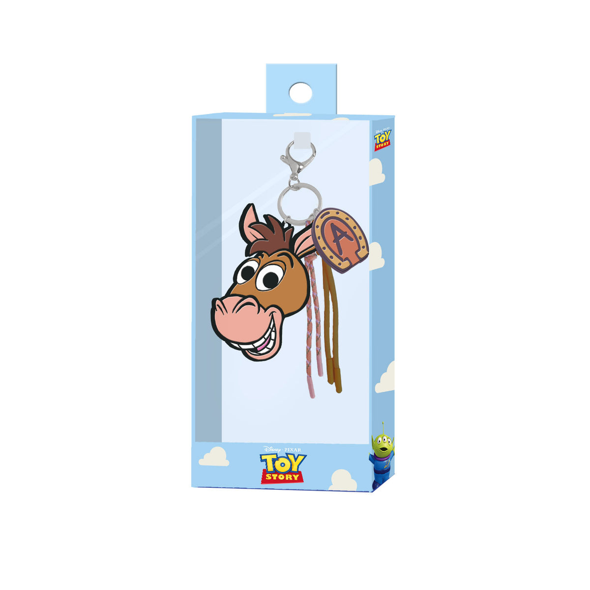 Disney Toy Story Bullseye-Llavero Charm, Marrón