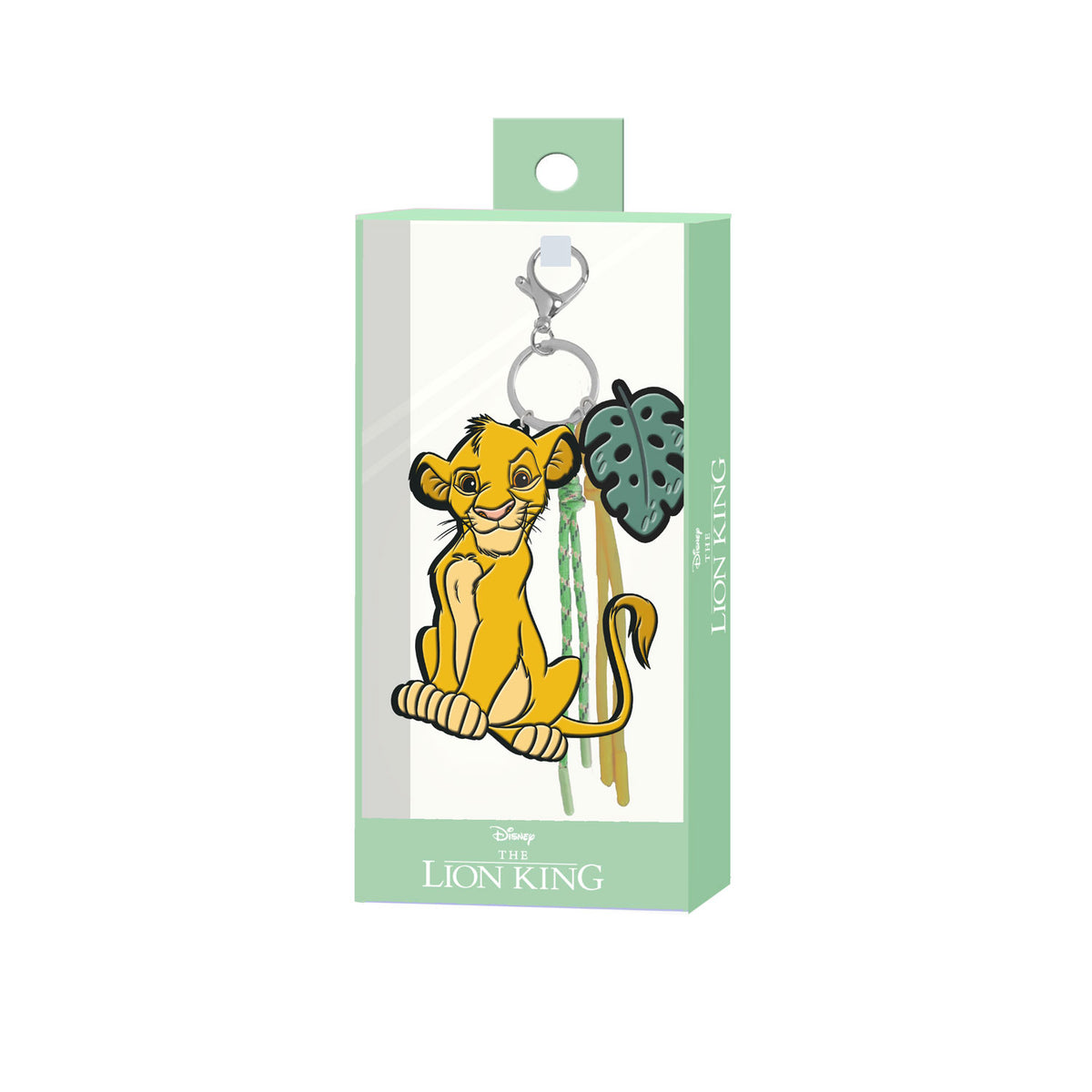 Disney El Rey León Proud-Llavero Charm, Marrón