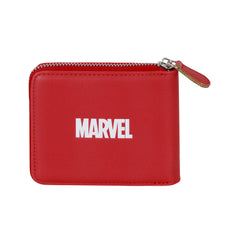 Marvel Deadpool Eyes-Carteira Homem com Fecho, Vermelho