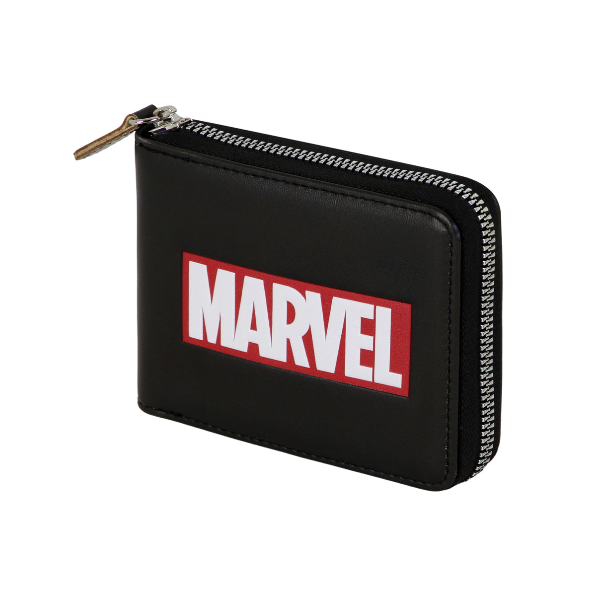 Marvel Comics Geldbörse mit Reißverschluss, Schwarz