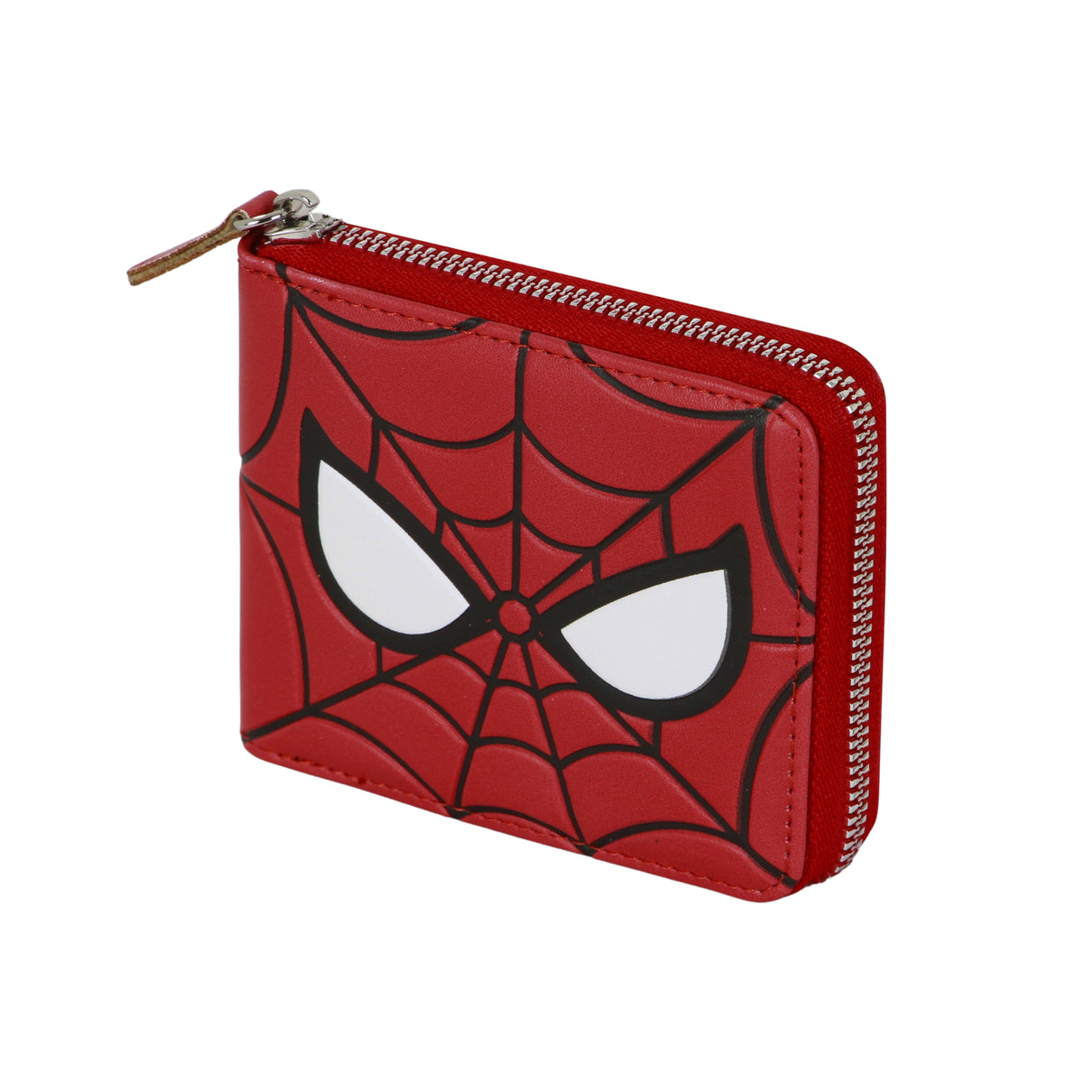 Marvel Spiderman Chibi-portofel cu fermoar, Roșu