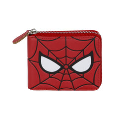 Marvel Spiderman Chibi-portofel cu fermoar, Roșu