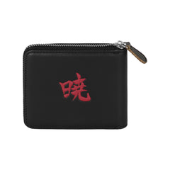 Naruto Clouds-Wallet Man Zip, Black