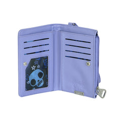 Warner Corpse Bride Crow-Slim wallet, Mauve