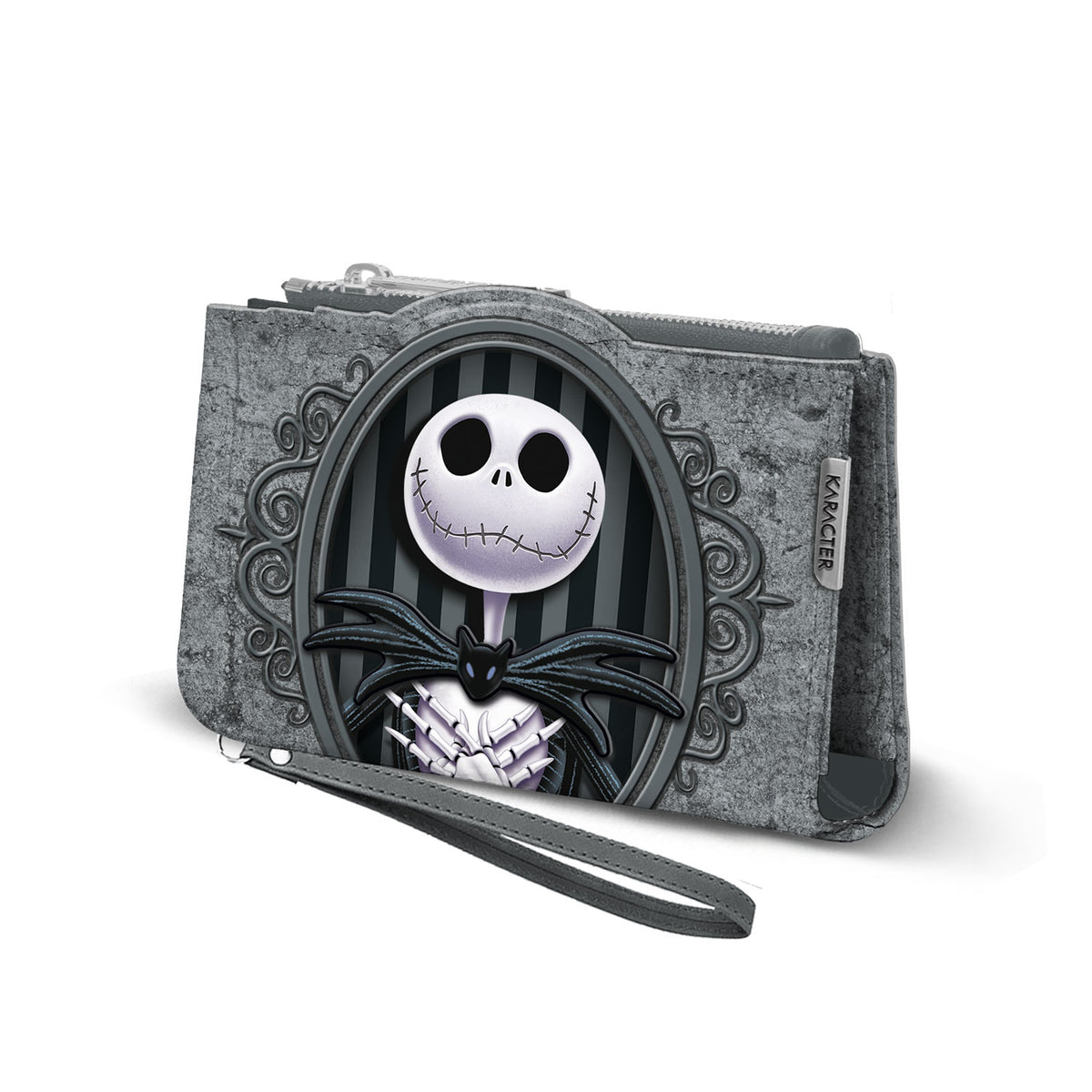 Disney Pesadilla Antes de Navidad Grave-Billetero Slim, Negro