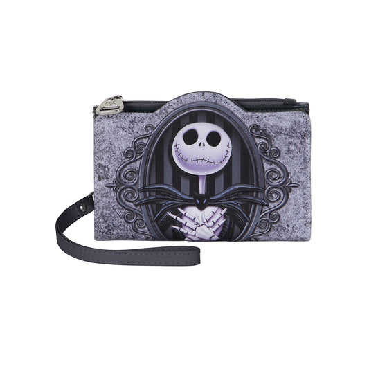 Disney Pesadilla Antes de Navidad Grave-Billetero Slim, Negro