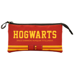 Harry Potter Gryffindor-Triple Pencil Case, Red