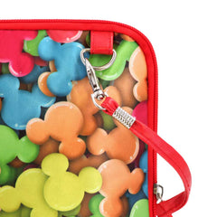 Disney Mickey Mouse Delicious-Bandolera Tablet, Rojo