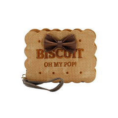 Oh My Pop Biscuit-Billetero Pequeño, Beige