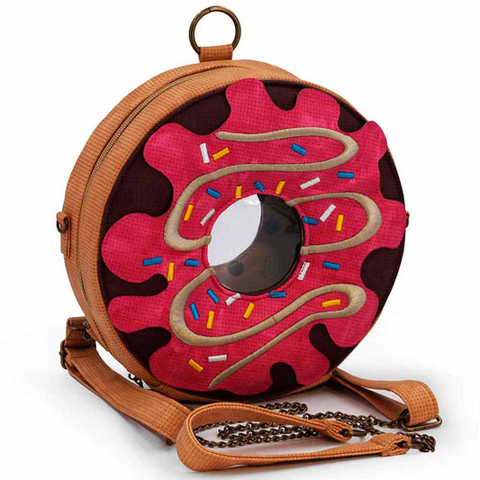 Oh My Pop Popnut-Popnut Ring Backpack-Bag, Pink