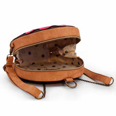 Oh My Pop Popnut-Popnut Ring Backpack-Bag, Pink