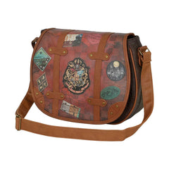 Harry Potter Railway-Large Muffin Shoulder Bag, Brown