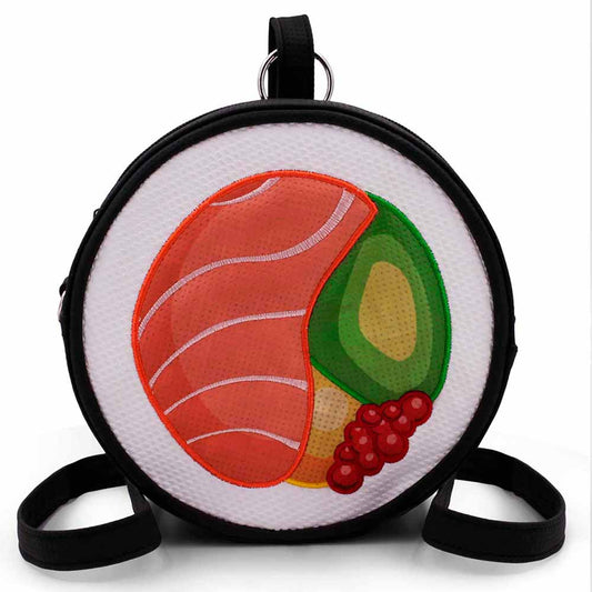 Oh My Pop Maki-Sushi Bag-Bag-Backpack Sushi, Black