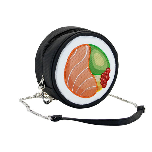 Oh My Pop Maki-Sushi Shoulder Bag, Black