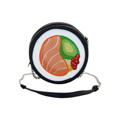 Oh My Pop Maki-Bolso Bandolera Sushi, Negro