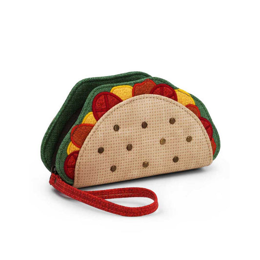 Oh My Pop Taco-Tex Purse, Beige