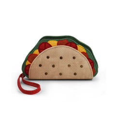Oh My Pop Taco-Tex Purse, Beige